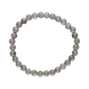 Labradorit-Armbandkugeln, 6 mm, aus Schmuckmaterial, von Vives de la Cortada SCP, strahlende Edelstein-Perlen auf Armband
