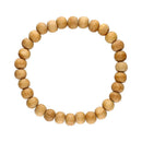 Sandelholz-Armband aus 8 mm Holzperlen von Vives de la Cortada SCP, elegantes Schmuckstück für den Alltag