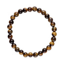 Hawkeye 6 mm Armband aus Schmuck von Vives de la Cortada SCP, detailreiche Ansicht des blauen Edelstein-Armbands
