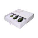 Vives de la Cortada SCP Yoni Jade-Eierpaket mit Loch und Schnur, handgefertigte Jade-Yoni-Eier für Beckenbodenübungen