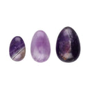 Vives de la Cortada SCP Yoni Amethyst-Eierpackung, therapeutisches Zubehör aus Amethyst für Wellness und Entspannung
