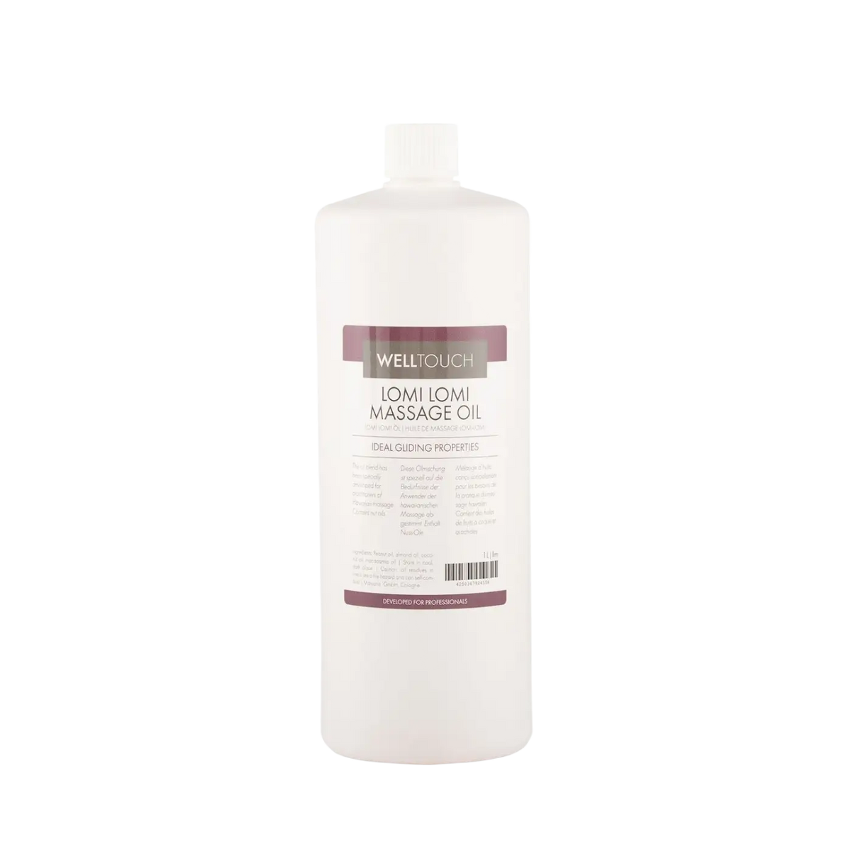 WellTouch Lomi-Lomi Massageöl, 1 l, in weißer Kunststoffflasche