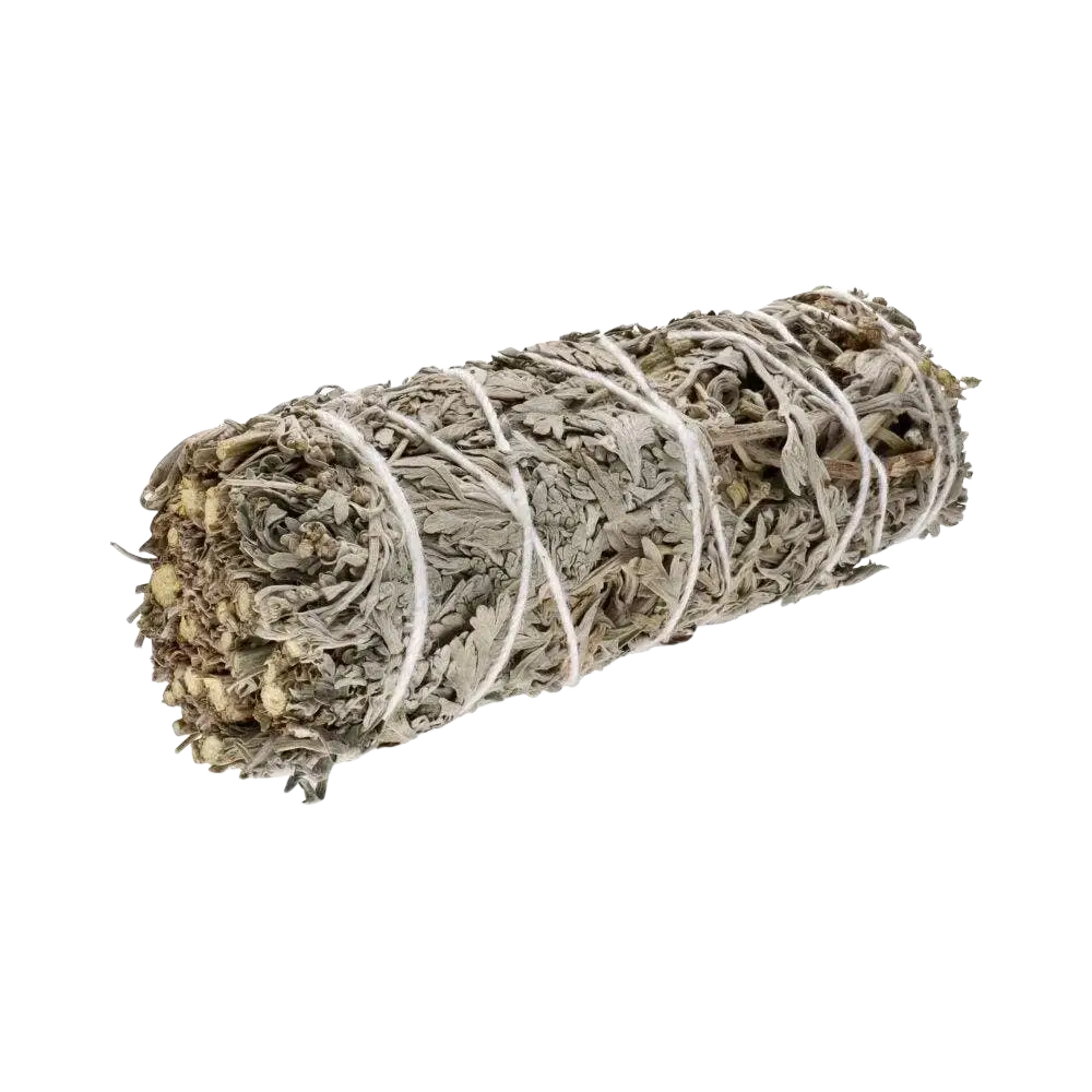 Räucherware Wermut-Räucherbündel mit Heiligem Kraut von Vives de la Cortada S.L, traditionelles Räucherwerk, naturbelassen.