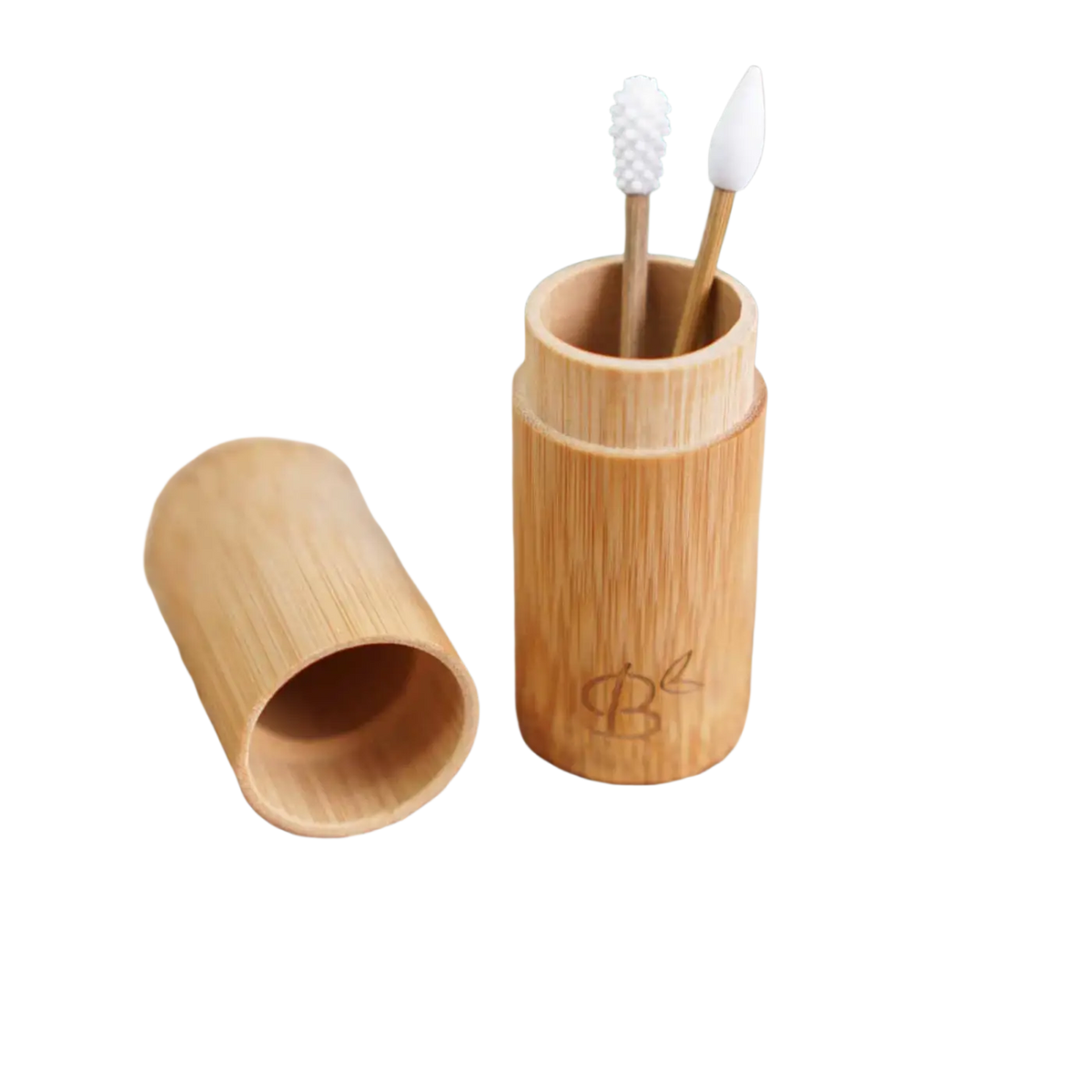 Wiederverwendbare Bambus-Wattestäbchen aus 100% Bio-Bambus, plastikfrei für Make-up und Nagellack, Körperpflege von Bamboozy x Cosmeau