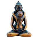 Buddha Shakti Statue aus Harz, 7,6 cm, Nepal, Yak & Yeti Dekoration, detailreiche Buddhastatue für die Inneneinrichtung