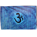 Wandteppich Ritualtuch mit Om-Mantra im Boho-Stil, 213 x 137 cm, Yak & Yeti, dekoratives Yoga- und Meditationsaccessoire
