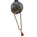 Rudraksha Mala Gebetskette von Yak & Yeti aus natürlichen Holzperlen, Schmuck für Meditation und spirituelle Praxis