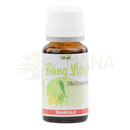 10 ml amber glasflasche ylang-ylang aromaöl erbavoglio mit weißem verschluss für diffuser und körperpflege