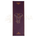 Lila yogamatte big elephant von mana shop mit rutschfestem komfort und elefantenmotiv aus der leela collection