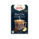 Bio schwarzer Chai Tee von Yogi Tea, 17 Stück, aromatischer Tee in Packung mit schwarzen Teeblättern und Chai-Gewürzen