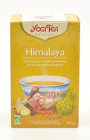 Bio Himalaya Gewürztee von Yogi Tea in einer Packung mit 17 Teebeuteln, aromatisch und natürlich, ideal für entspannende Teemomente