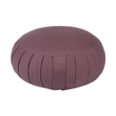 Bodynova ZAFU ECO Meditationskissen aus Dinkel, dusty purple, nachhaltiges und bequemes Meditationskissen.