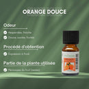Ätherisches Süßorangenöl von Zen'Arôme in 10 ml Flasche, naturbelassenes ätherisches Öl mit Orangenduft