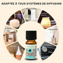 Zen'Arôme ätherische Ölmischung für Diffusor, 10 ml, entspannender Duft, flüssiges ätherisches Öl in dunkler Flasche