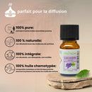 Zen'Arôme Lavandin Grosso ätherisches Öl in 10 ml Flasche, natürliches ätherisches Öl mit Lavendelduft, für Aromatherapie und Entspannung