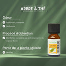 Zen'Arôme Teebaum-Ätherisches Öl in 10 ml Flasche, natürliches ätherisches Öl für Haut und Aromatherapie.