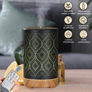 Zen'Arome Aromadiffusor mit Fernbedienung, eleganter Diffuser für ätherische Öle, sichtbare Wasser- und Ölbehälter, modernes Design