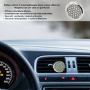 Zen'Arome Auto-Diffusor Clip'Arôme mit Blumen des Lebens Design, eleganter Duftspender für das Auto, hochwertiges Accessoire