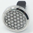Zen'Arome Auto-Duftspender Clip'Arôme mit Blume des Lebens Design, langlebiger Diffusor für angenehmen Auto-Duft
