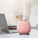 Zen'Arome USB-Duft- und Aromadiffusor Lina, kompaktes Gerät mit flachem Design für angenehme Raumatmosphäre
