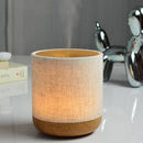 Zen'Arôme Alesia Leinen Duftlampe mit Leinwanddesign, aromatischer Diffuser für angenehme Raumdüfte