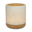 Zen'Arôme Alesia Leinen Duftlampe aus Leinwand mit Aromadiffuser, stilvolle Raumduftlampe für entspannte Atmosphäre
