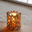 Zen'Arome Duftlampe mit elektrischem Wachsbrenner und Calorya Nr. 7 Duftwachs, elegante Aromalampe für angenehme Raumdüfte