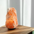 Zen'Arome Himalaya-Salzlampe in Rohform, ca. 2-3 kg, mit warmem Licht und natürlicher Salzstruktur, dekorative Lampe für Zuhause