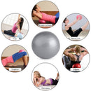 Zen'Arome Pilates-Bälle in Rosa und Grau, 25 cm Durchmesser, für Yoga und Pilates, auf einem weißen Hintergrund.