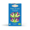 Bio-Kräutertee von Zen'Arôme mit Lakritz, Fenchel und Thymian, zeigt die Verpackung und Teebeutel in einer Tasse.