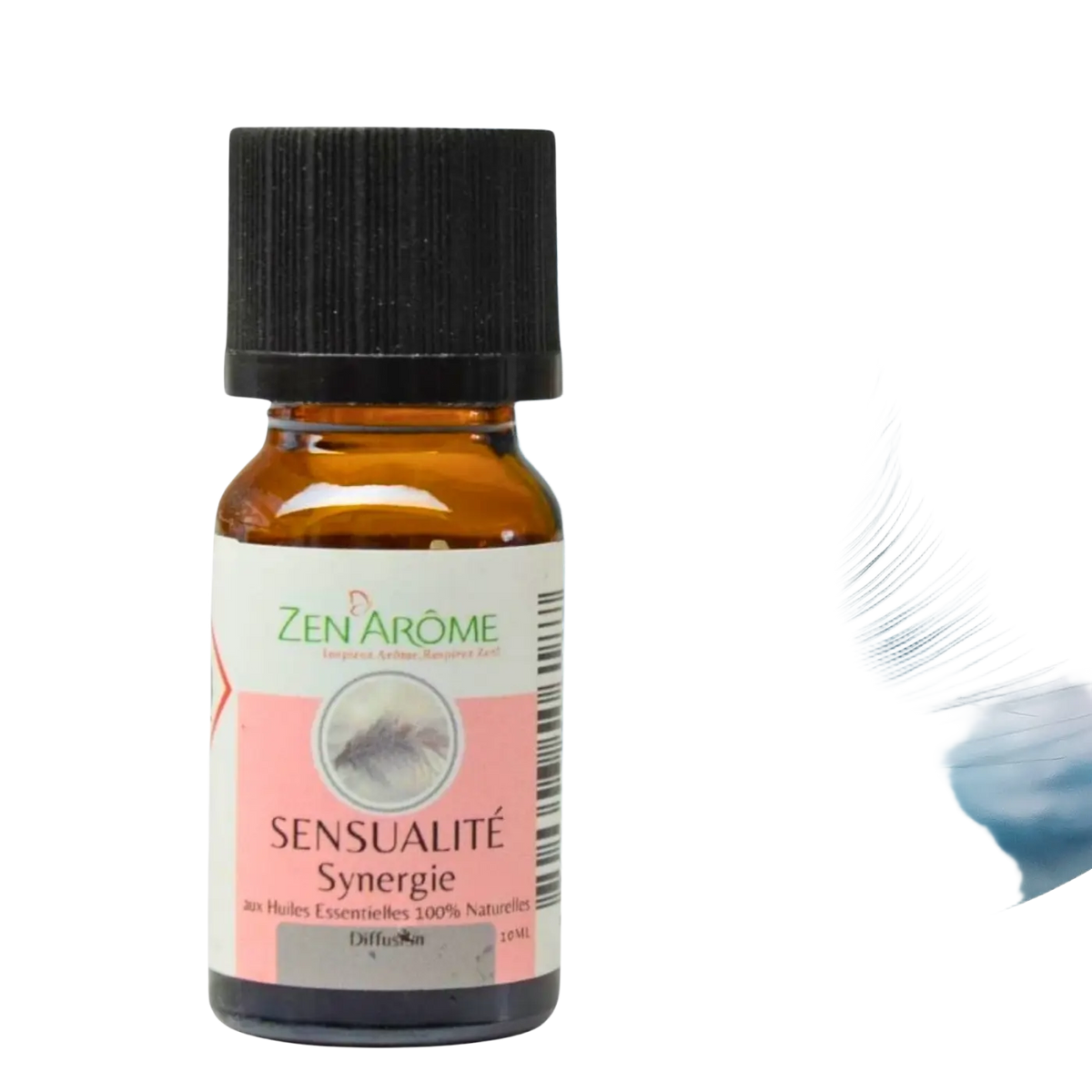 Ätherische Öl-Synergie Sensualität von Zen'Arôme in 10 ml Flasche, ideal für Diffusor, mit sinnlichem Duft