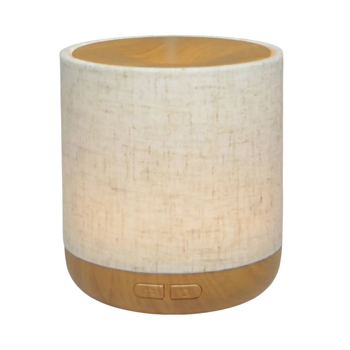 Zen'Arôme Alesia Leinen Duftlampe aus Leinwand mit Aromadiffuser, stilvolle Raumduftlampe für angenehme Düfte