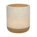Zen'Arôme Alesia Leinen Duftlampe aus Leinwand mit Aromadiffuser, stilvolle Raumduftlampe für angenehme Düfte