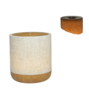 Zen'Arôme Alesia Leinen Duftlampe aus Leinwand, Aromadiffuser für angenehme Raumduft-Atmosphäre