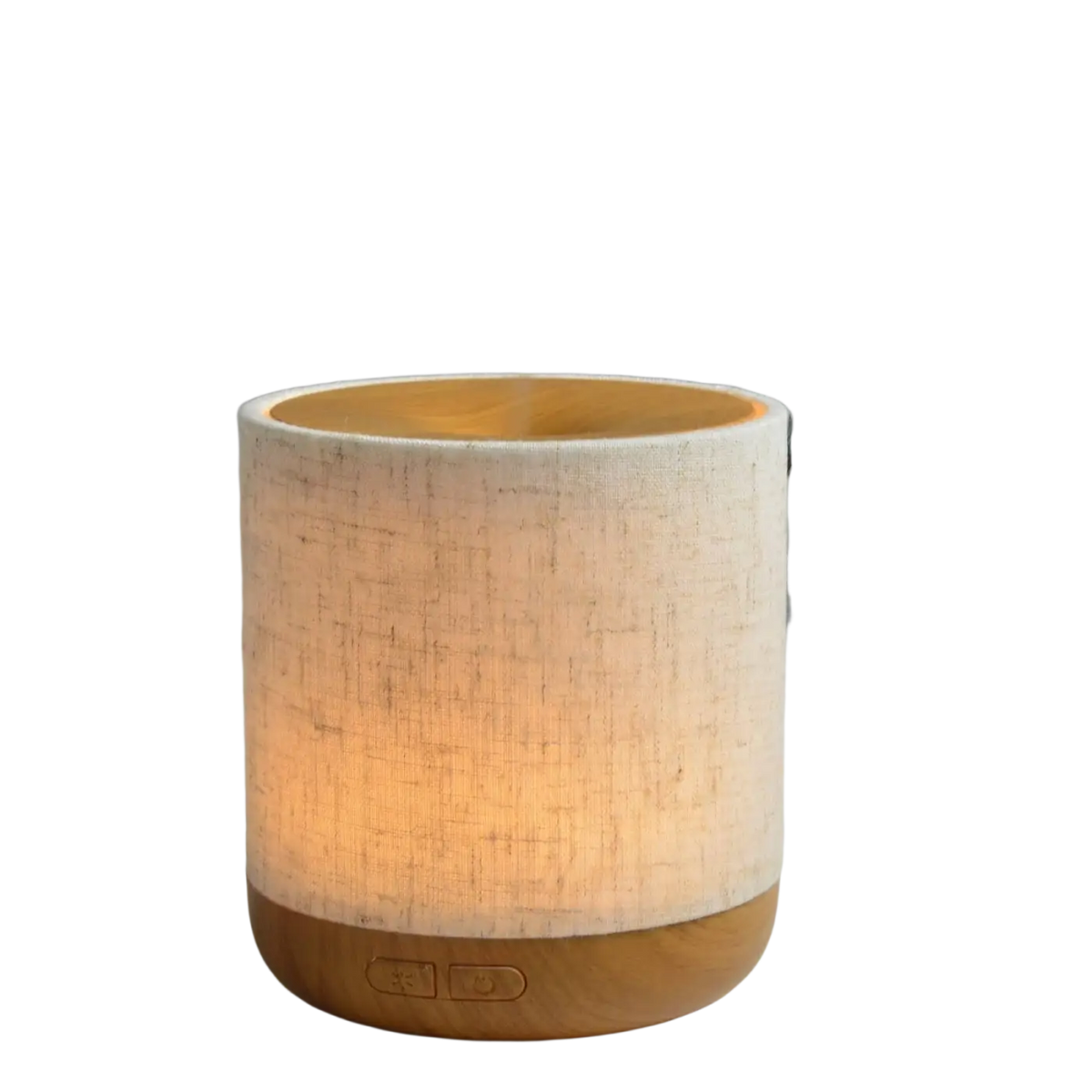 Zen'Arôme Alesia Leinen Duftlampe auf Leinwand, stilvolle Aromadiffuser mit eleganter Gestaltung und natürlichem Design.