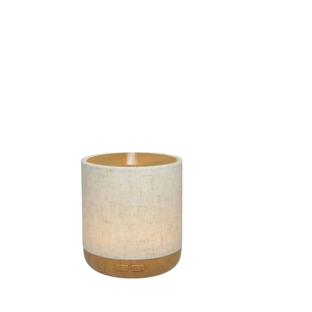 Zen'Arôme Alesia Leinen Duftlampe aus Leinwand, Aromadiffuser mit elegantes Design für angenehmen Raumduft