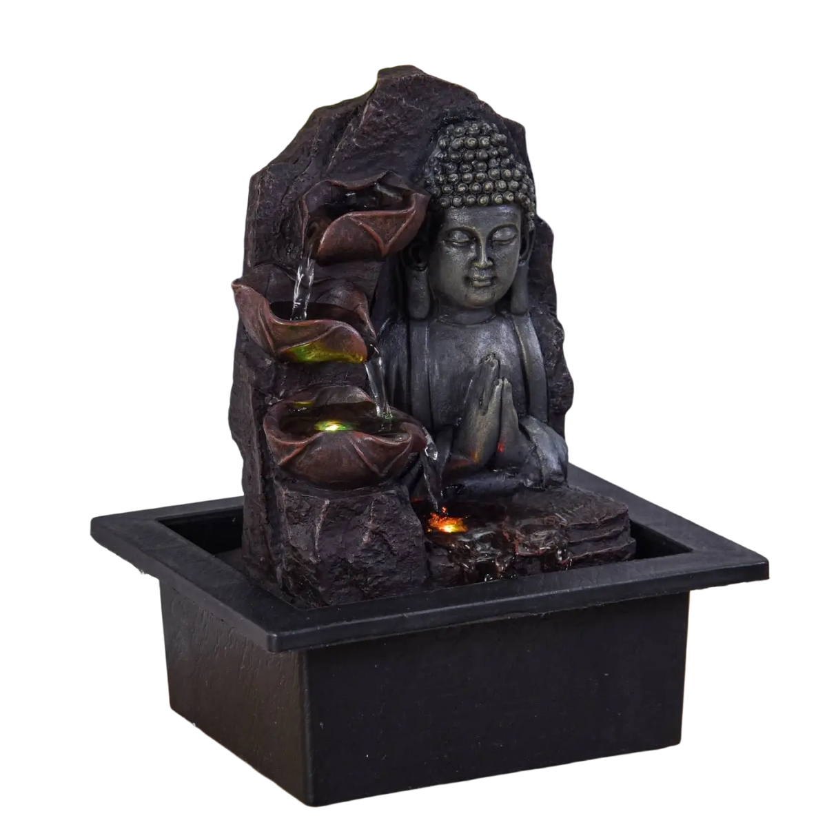 Zen'Arome Buddha-Brunnen Dekoration für spirituelle Zen-Ambiente, ideal als Geschenkidee für ruhige, meditative Räume.