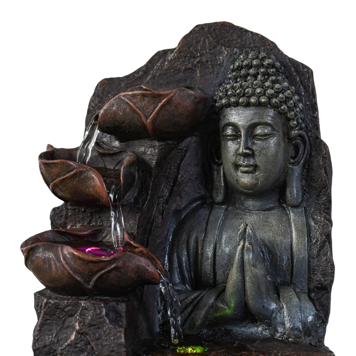 Zen'Arome Buddha-Brunnen aus Dekoration, fördert spirituelle Atmosphäre und Zen-Ambiente, ideale Geschenkidee für Entspannung