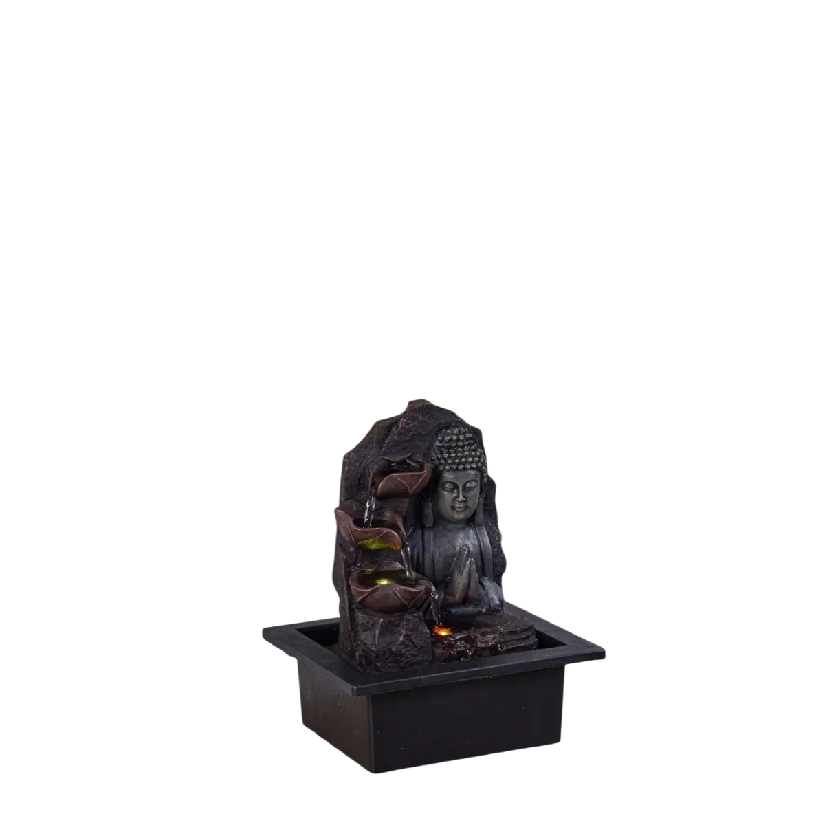 Zen'Arome Buddha-Brunnen Dekoration für spirituelle Zen-Ambiente, perfekte Geschenkidee für Entspannung und Ruhe.