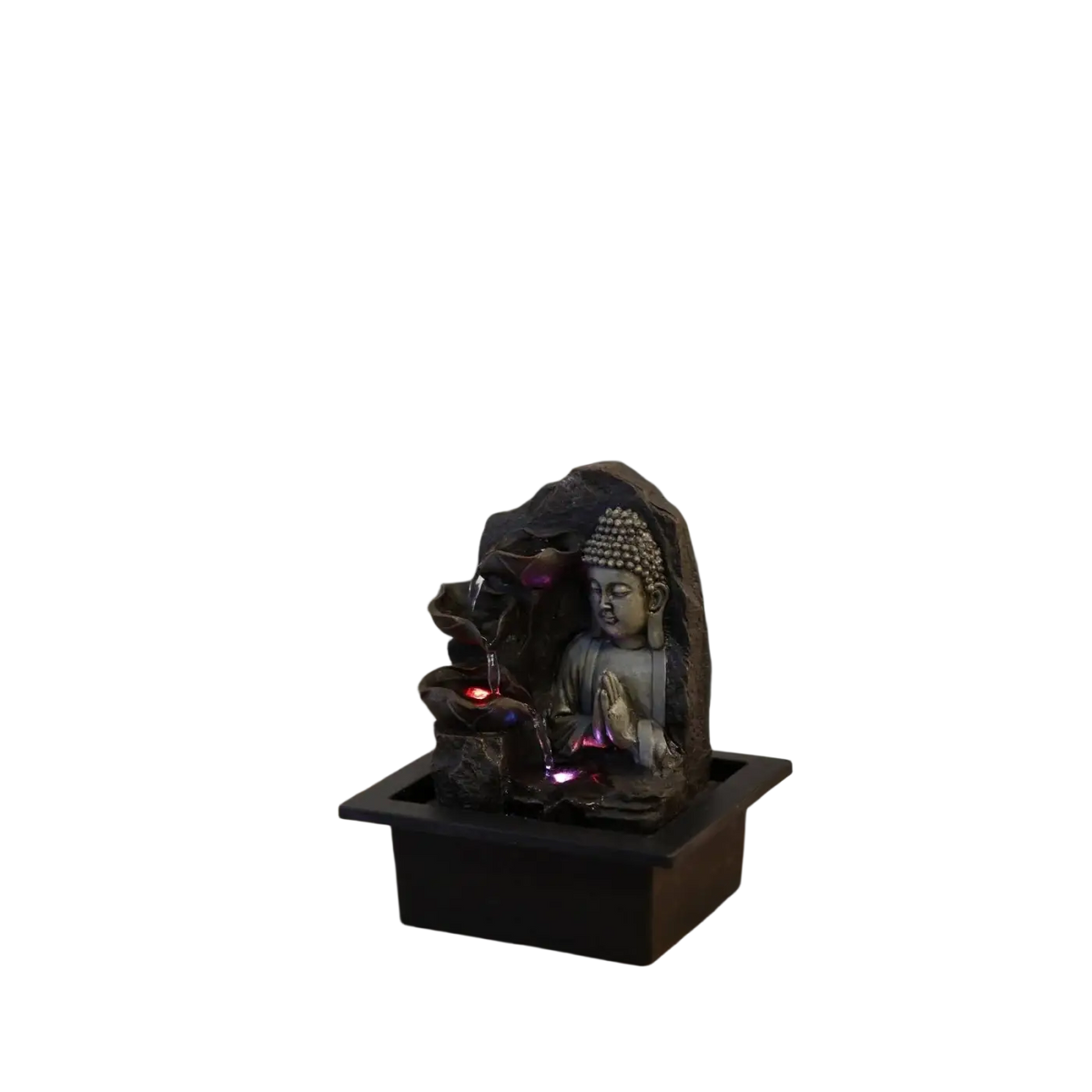 Zen'Arome Buddha-Brunnen Dekoration für spirituelles Zen-Ambiente, ideale Geschenkidee für Meditation und Ruhe.
