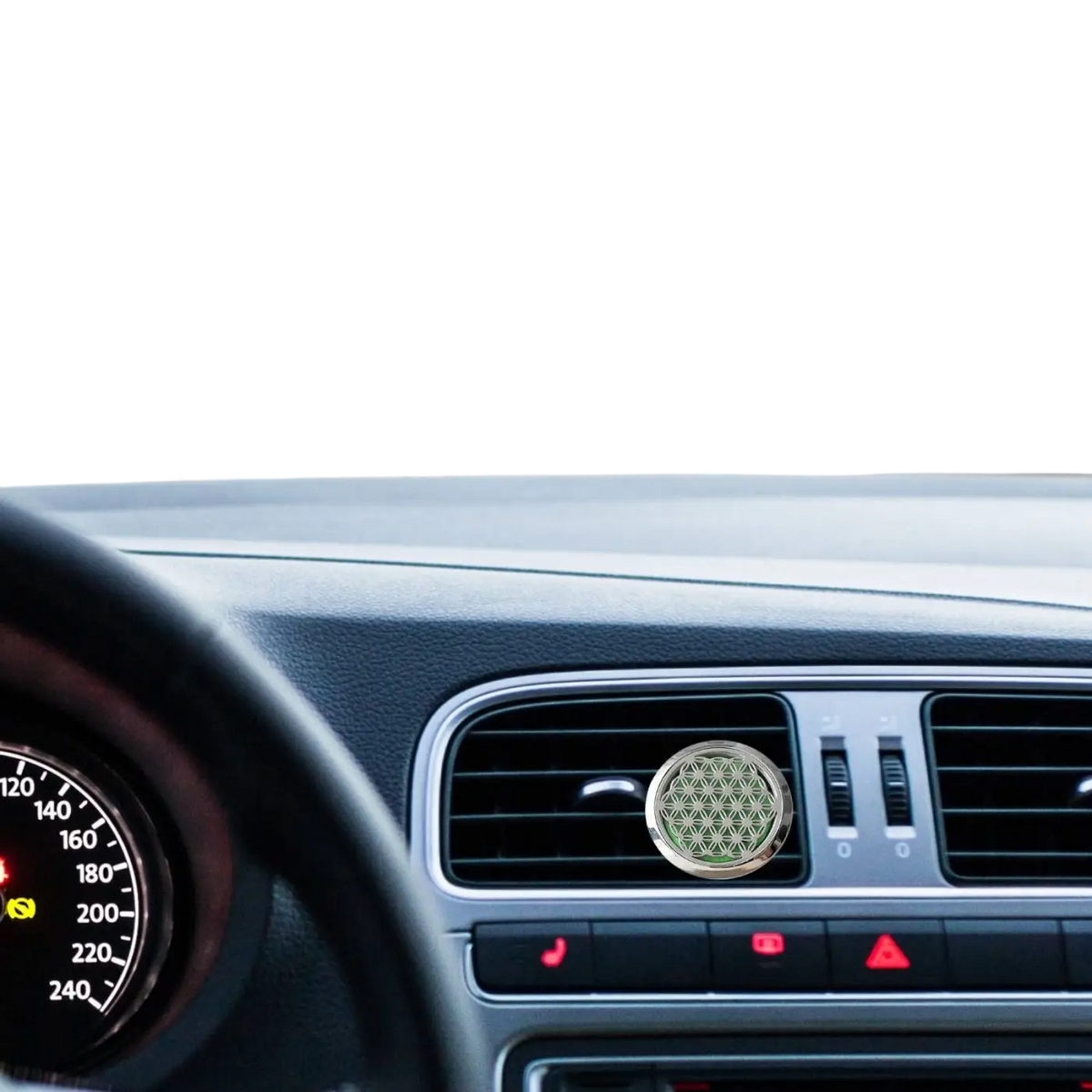 Zen'Arome Auto-Duftspender Clip'Arôme mit Blume des Lebens, langlebiger Diffusor für angenehmen Auto-Duft