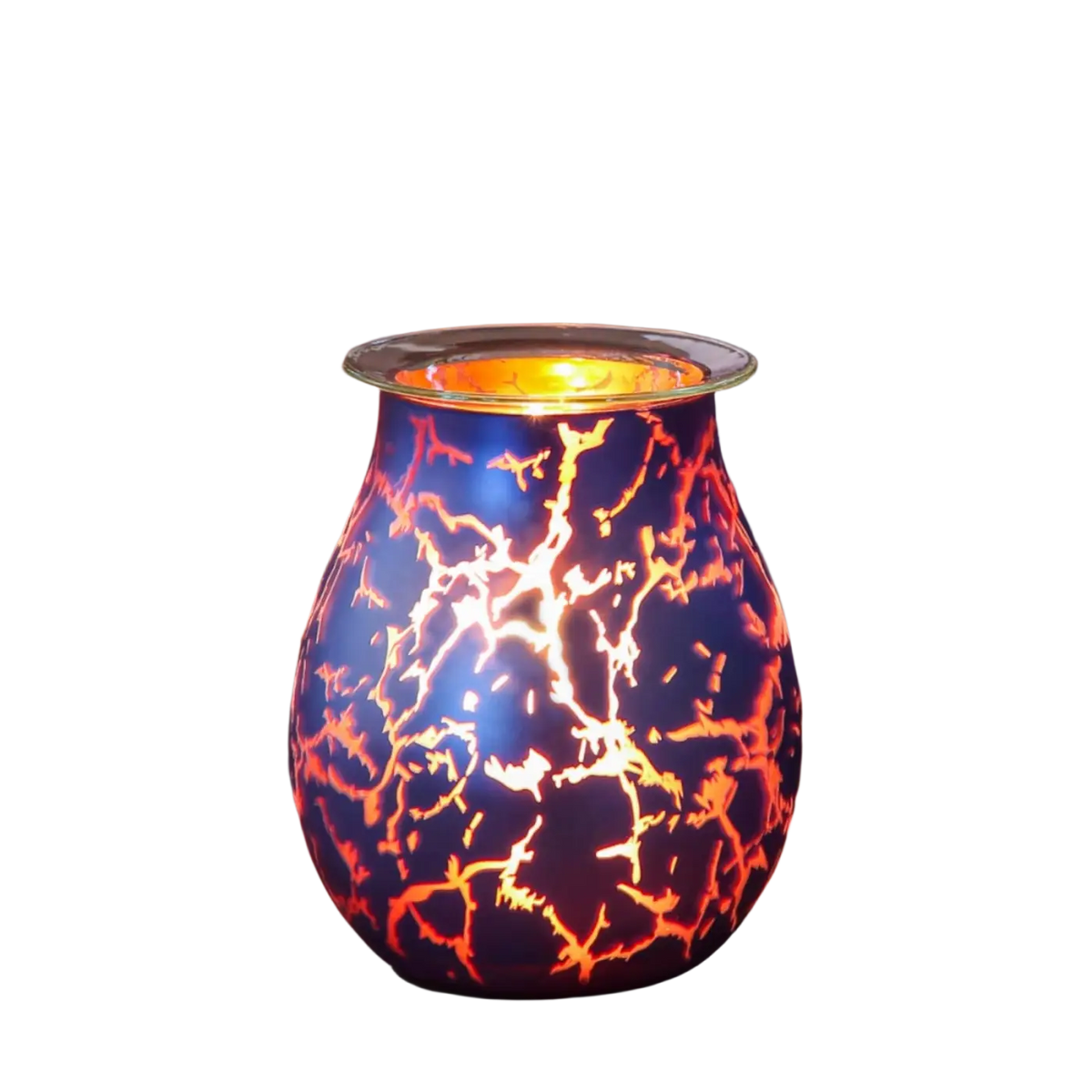 Zen'Arome Duftlampe mit elektrischem Duftölbrenner und Wachsschmelzer, modernes Design, ideal für aromatische Düfte.