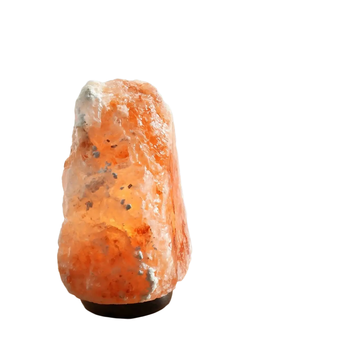 Himalaya-Salzlampe in Rohform von Zen'Arome, ca. 2-3 kg, leuchtende Salzlampe für natürliche Beleuchtung und Raumdekoration.