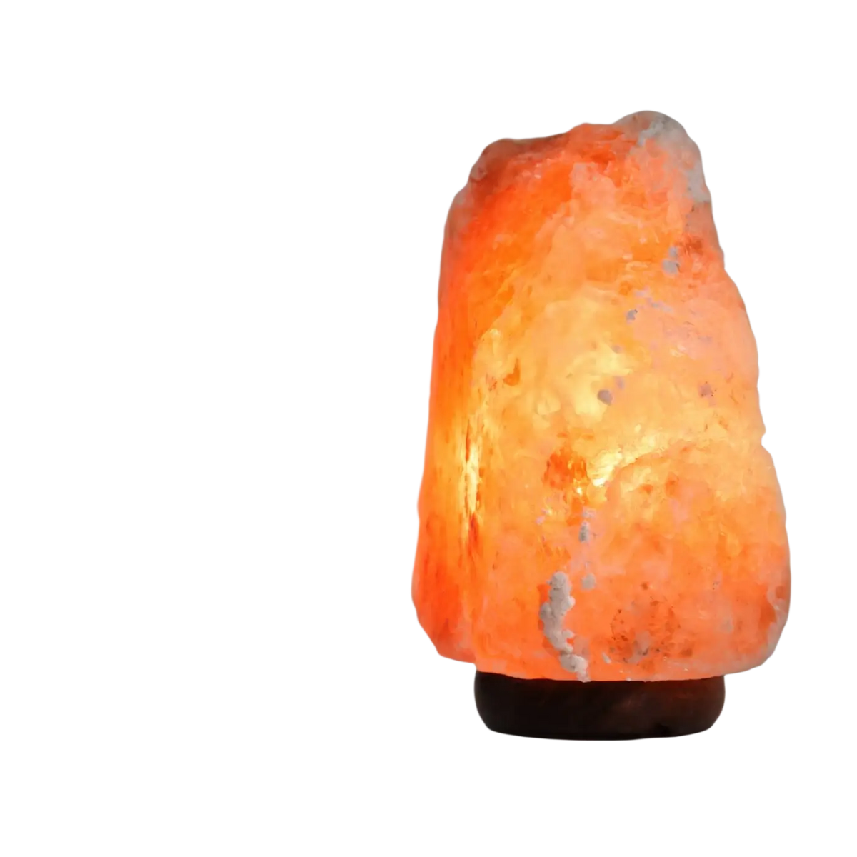 Himalaya-Salzlampe von Zen'Arome in Rohform, leuchtend und wiegt 2 bis 3 kg, warme Beleuchtung, natürliche Salzsteinlampe