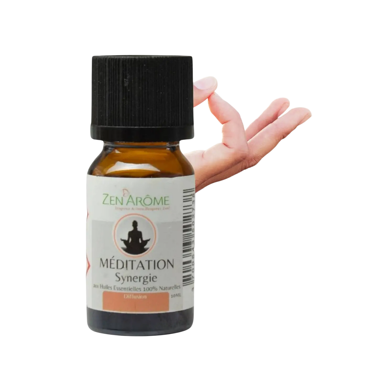 Zen'Arôme Meditations-Ätherische-Öl-Mischung für Diffusor, 10 ml, mit natürlichen Kräuter- und Lavendelnoten | Ätherische Öle