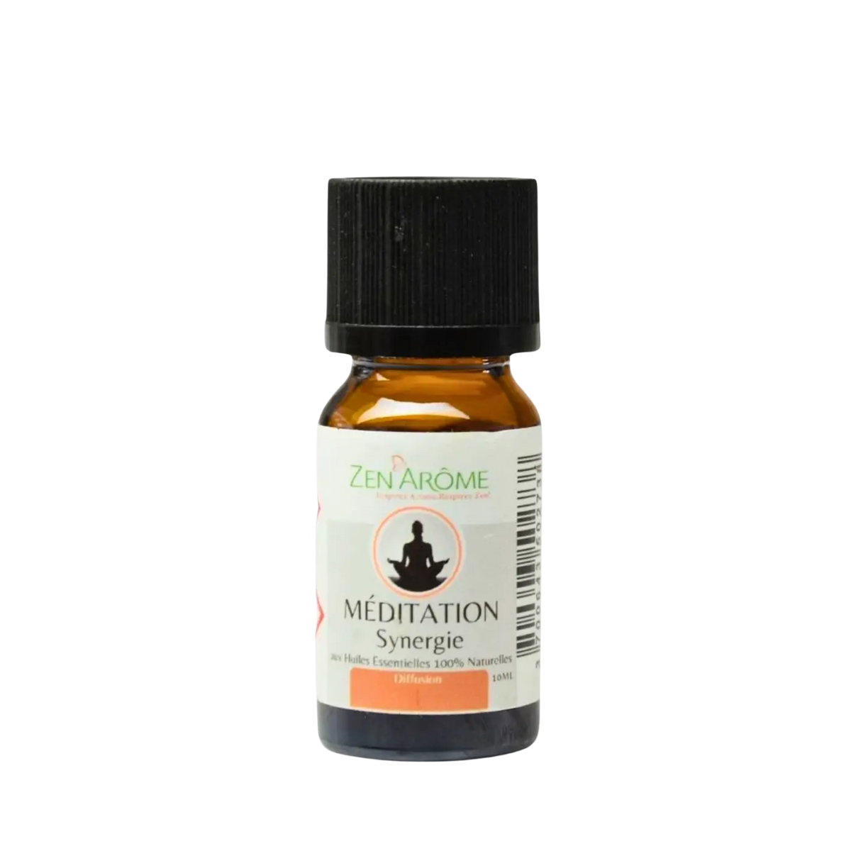 Zen'Arôme Meditations-Ätherisches Öl für Diffusor, 10 ml, mit beruhigendem Duft, in einer transparenten Flasche.