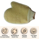 Zen'Arome Peeling-Handschuh im Loofa-Stil, Gesichtshandschuh aus Baumwolle für sanfte Hautpflege, Zubehör für Gesichtstherapie