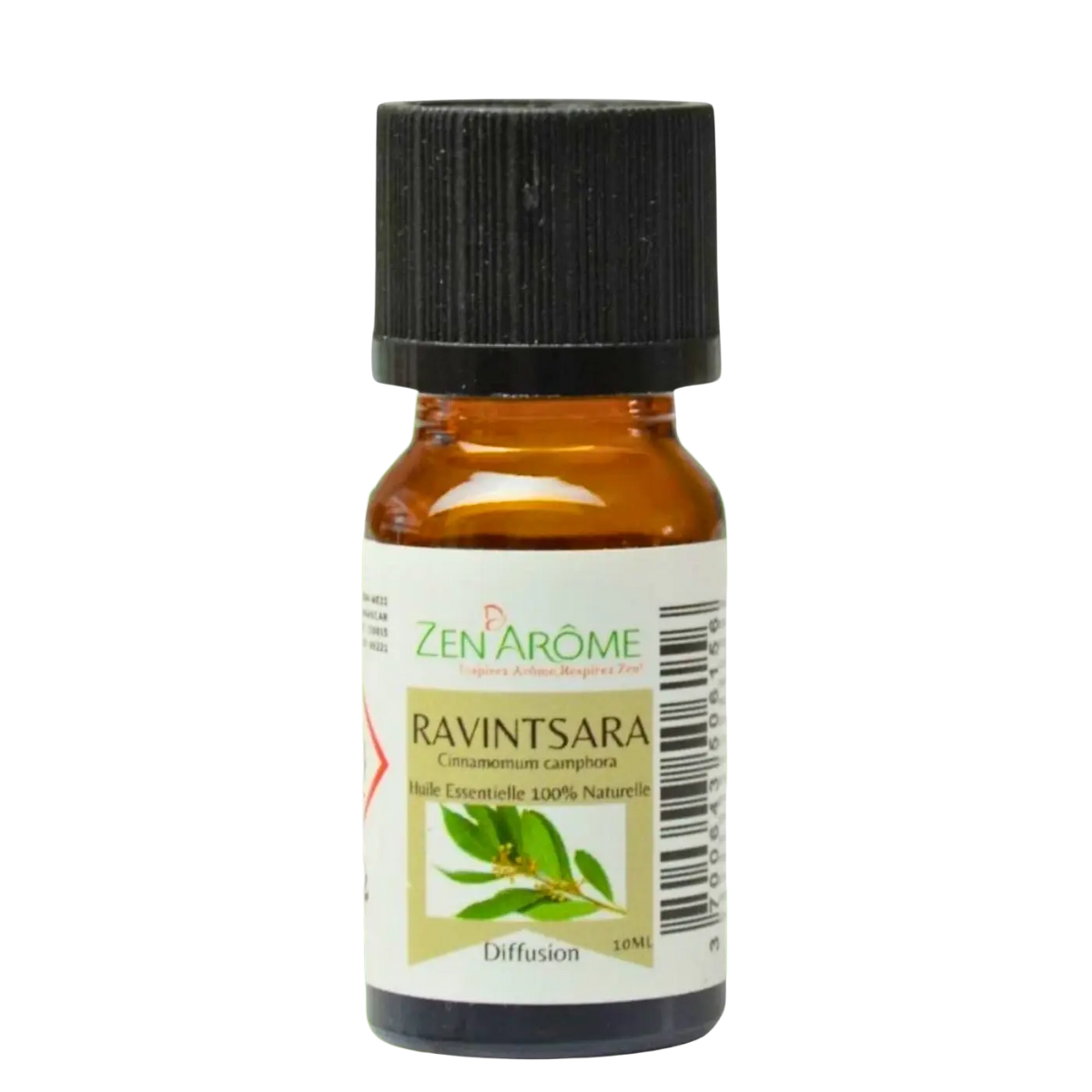 Ätherisches Ravintsara-Öl von Zen'Arôme, 10 ml, natürliches ätherisches Öl mit aromatischer, klarer Flüssigkeit in dunkler Flasche