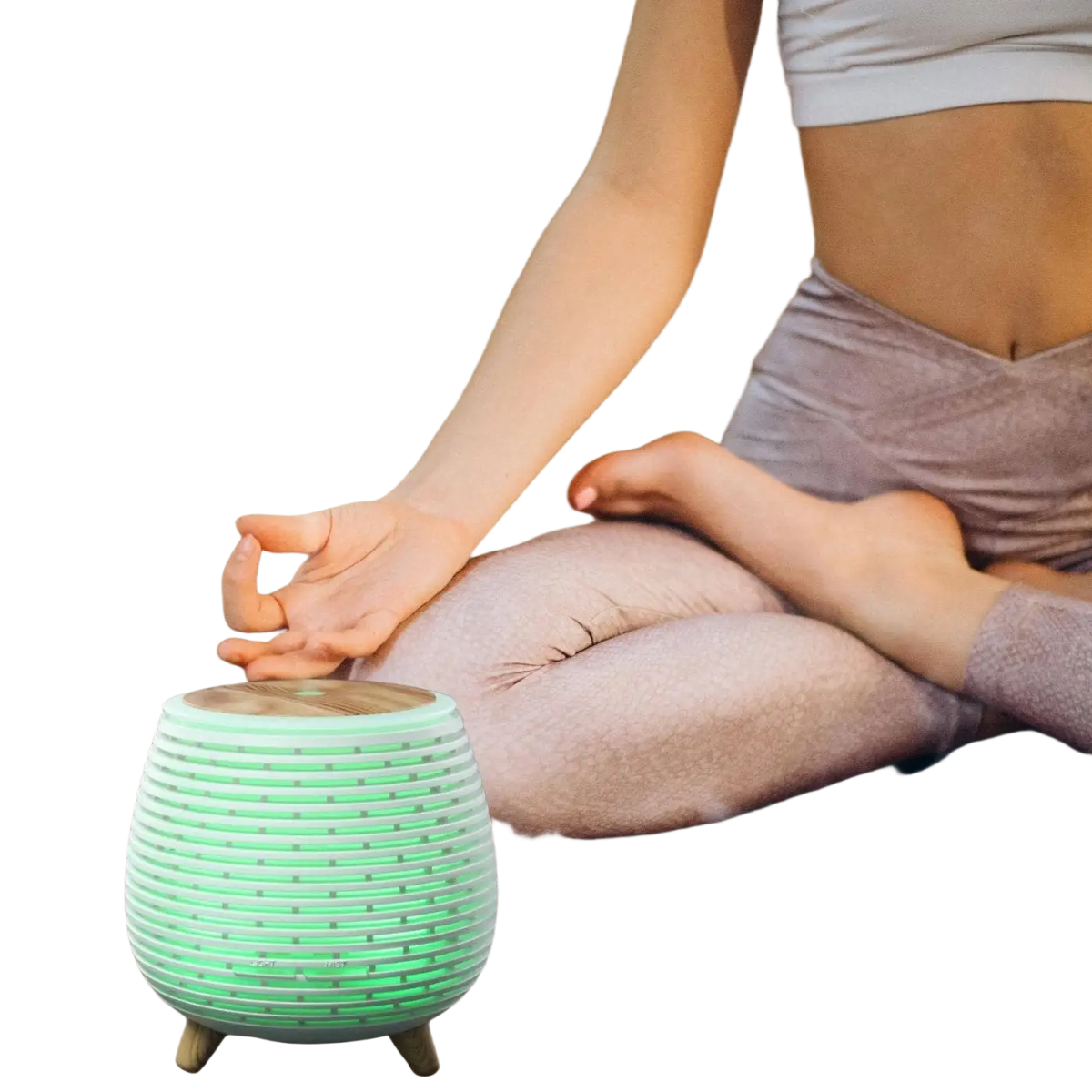Eleganter Zen'Arome USB-Duft- und Aromadiffusor Lina mit modernem Design und aromatischer Duftfunktion, ideal für Zuhause und Büro.