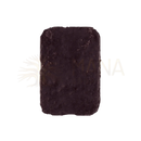 Dunkelbrauner rechteckiger zeremonieller anahata cacao mit rauer oberfläche von springs cacao farm tara collective